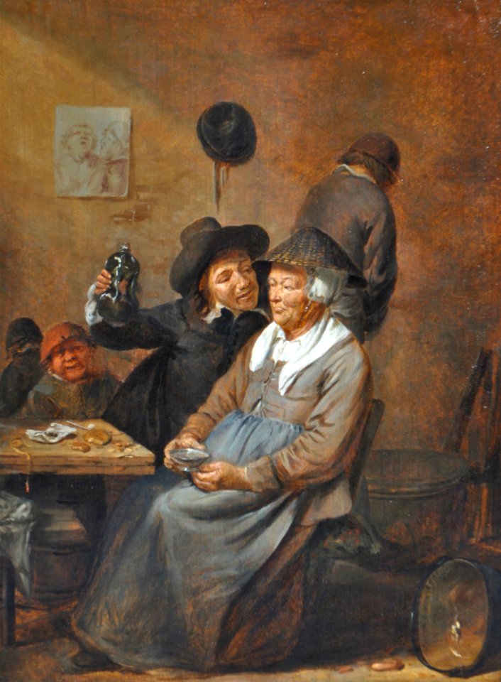 Joos van Craesbeeck - Unequal love