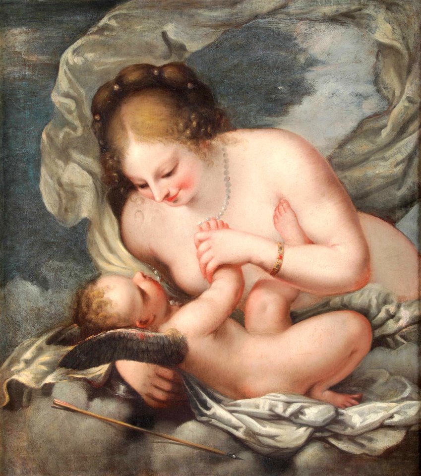 Pietro Liberi - Venus and Cupid