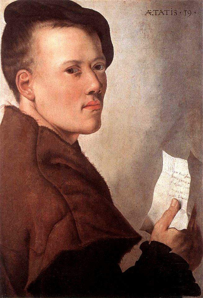 16th-century unknown painters - Portrait of a Young Man - WGA23548