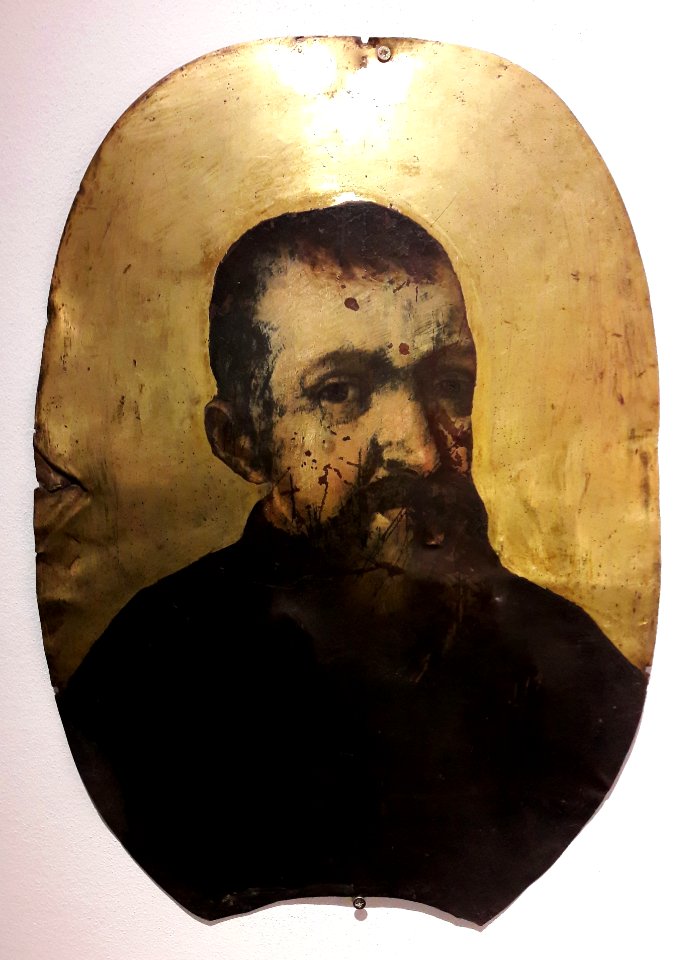 Poland Epitaph portrait of a bearded man