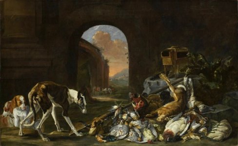 Jan Fyt - Jagdbeute, von Hunden bewacht - 805 - Bavarian State Painting Collections