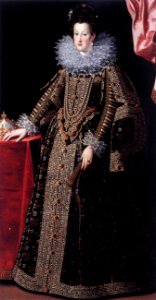 Santi di Tito - Portrait of Maria de' Medici - WGA22720