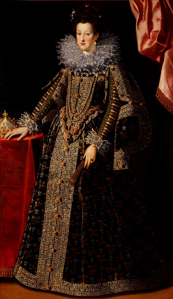 Maria de' Medici, Queen of France in circa 1600 by an unkown artist