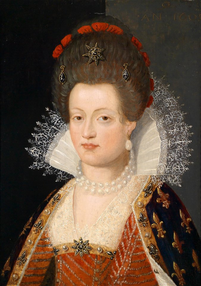 Frans Pourbus dJ (attr) Maria de Medici 1605