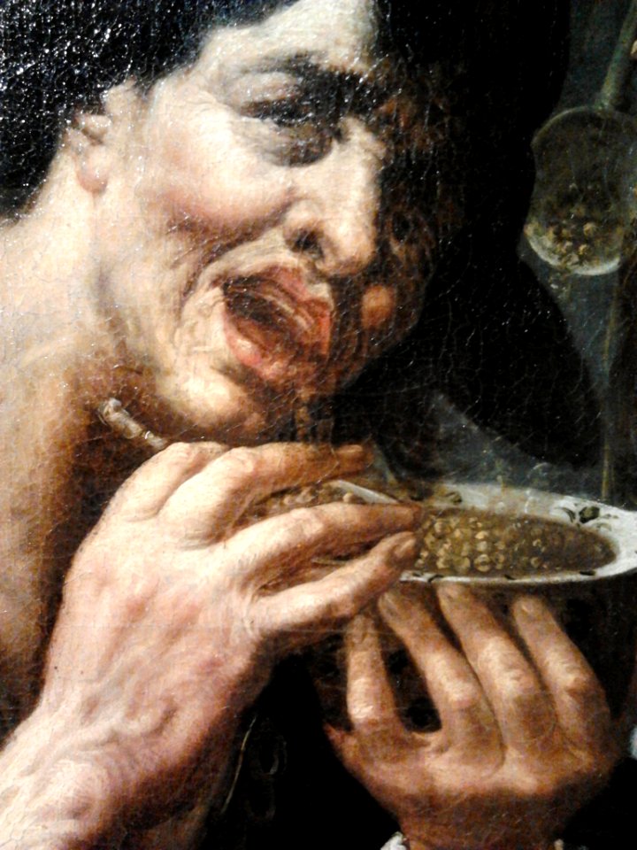 Lallemant Georges and the bowl of broth (detail)