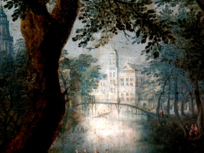 Vinckboons Park landscape (detail) 02