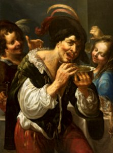 Lallemant Georges and the bowl of broth