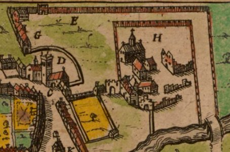 1611 John Speed Reading Abbey