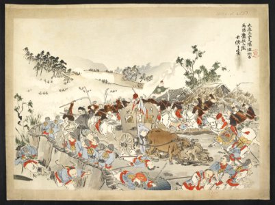 16126.d.2(3)-The Wonsan detachment under Major Ōsako massacres the White Horse Unit at Haeju