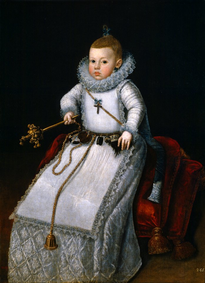 Retrato de la infanta Margarita Francisca (1610-1616), hija de Felipe III