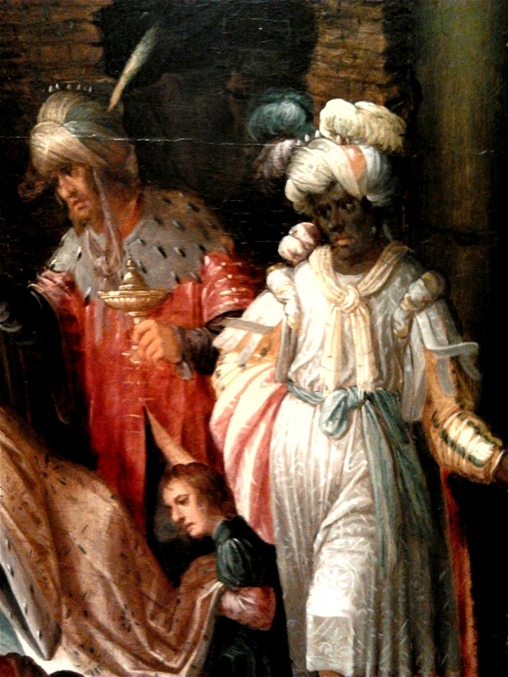 Nieulandt Adoration of the Magi (detail)