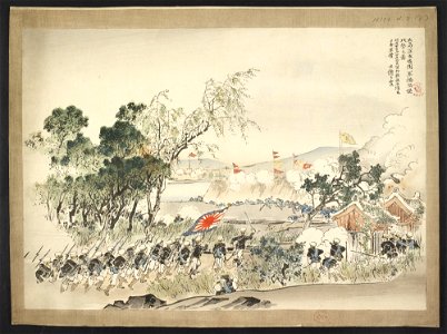 16126.d.2(4)-The Mixed Brigade under Major-General Ōshima attacks a bridgehead