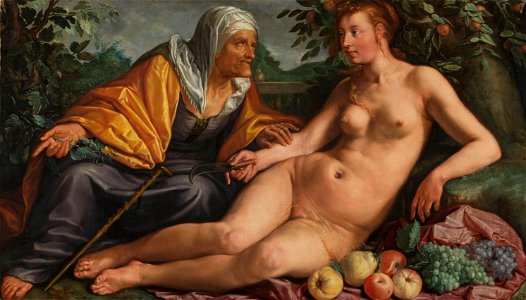 Vertumnus en Pomona Rijksmuseum SK-A-2217