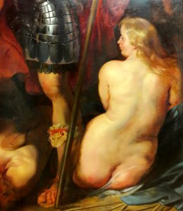 Rubens Crowning of the hero (detail) 02