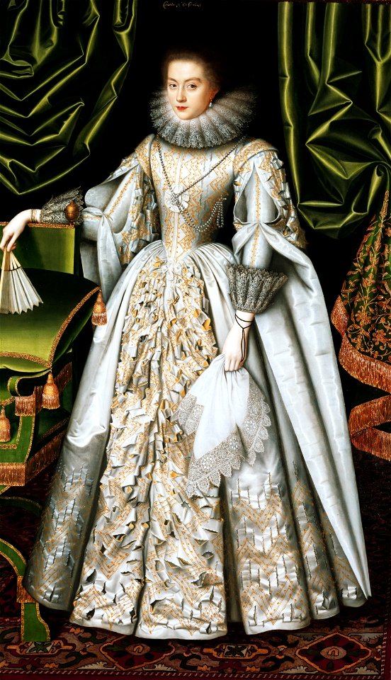 Diana Cecil 1614 William Larkin