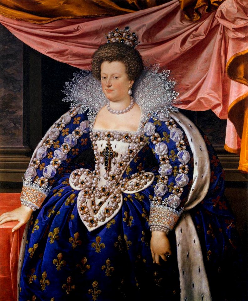 Frans Pourbus (II) - Portrait of Marie de Médicis - WGA18242