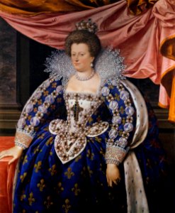 Frans Pourbus (II) - Portrait of Marie de Médicis - WGA18242
