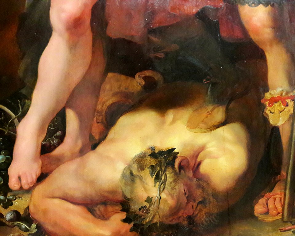 Rubens Crowning of the hero (detail) 01