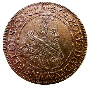 Oleśnica 6 ducats of Charles II