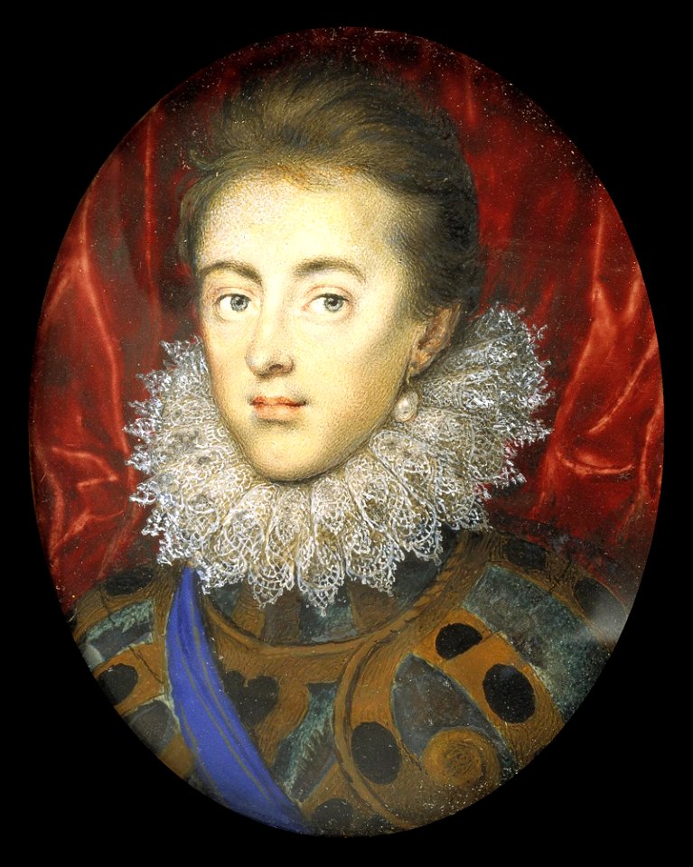 Charles, Prince of Wales (later Charles I) by Isaac Oliver