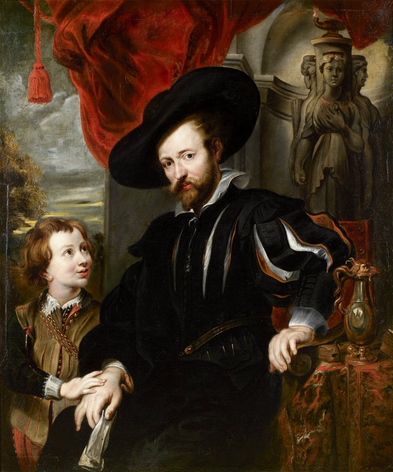 Rubens and his son Albert - after Rubens