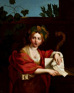 Domenichino Cumaean Sibyl. Free illustration for personal and commercial use.