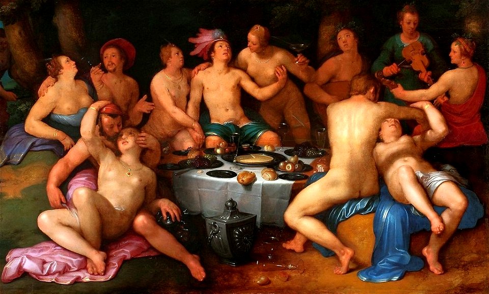 Cornelis van Haarlem Before the Deluge