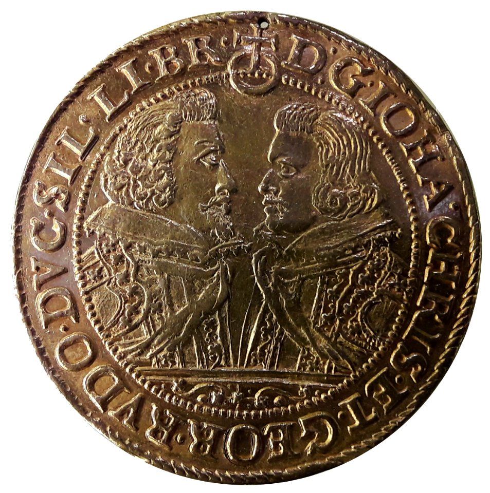 Złoty Stok 6 ducats of John Christian and George Rudolph