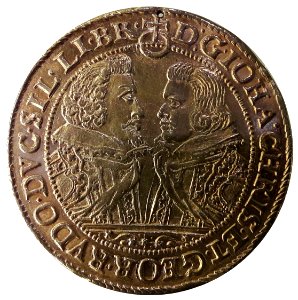 Złoty Stok 6 ducats of John Christian and George Rudolph