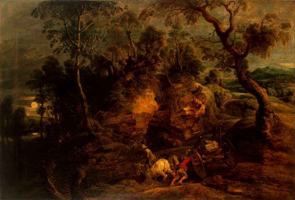 Peter Paul Rubens - Landscape with Stone Carriers - WGA20397
