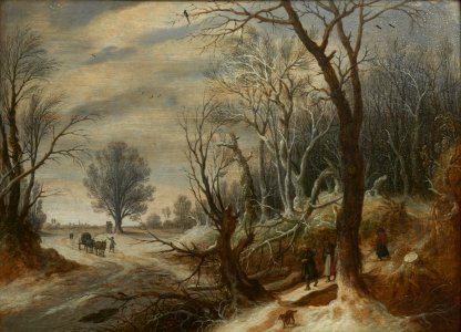 Joos de Momper (II) (Attr.) - Winter landscape