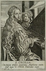Philips van Mallery - St Cecilia