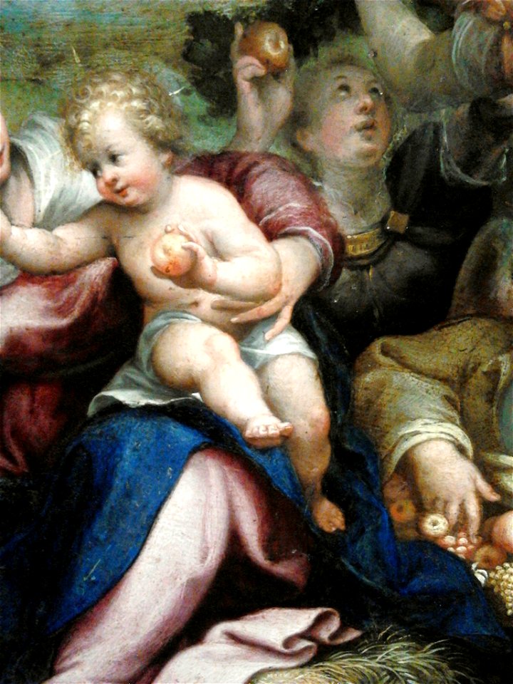 Calvaert Rest on the flight into Egypt (detail)