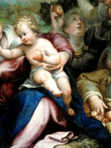 Calvaert Rest on the flight into Egypt (detail)