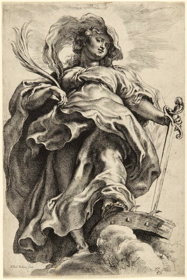 Peter Paul Rubens (Attr.) - Saint Catherine