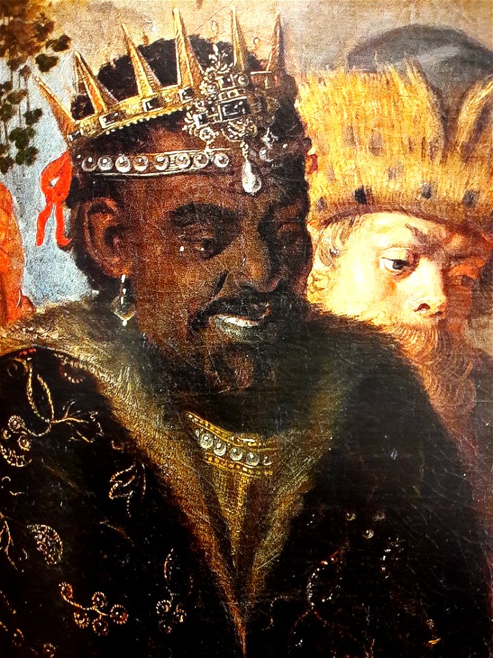 Jordaens Adoration of the Magi (detail)