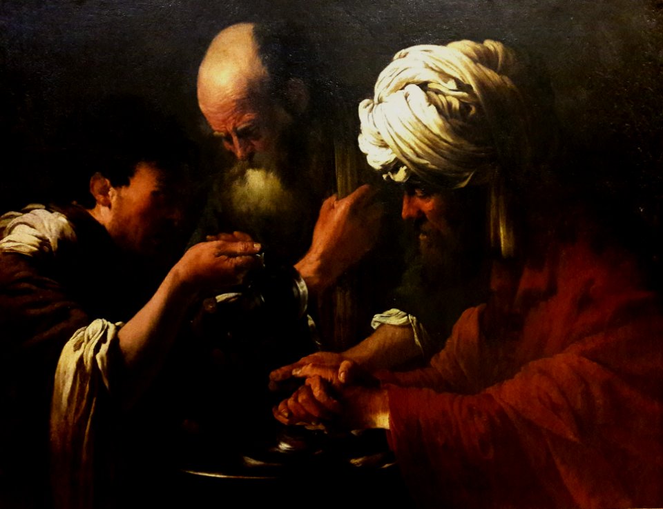 Brugghen Pilate washing his hands
