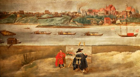 Widok Warszawy z ok. 1620 roku