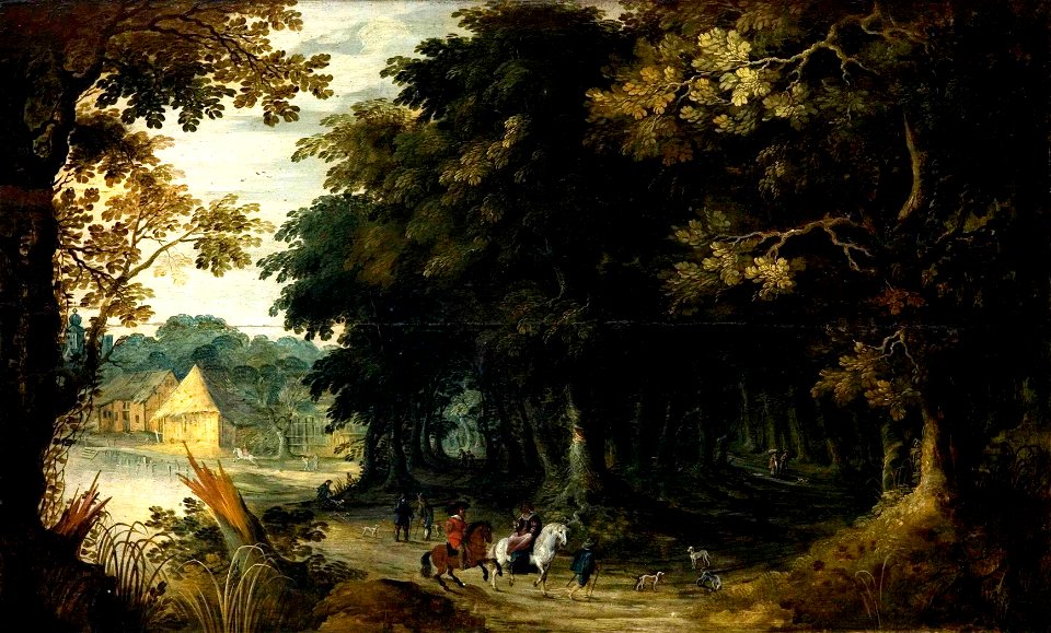 Laanen Landscape with riders