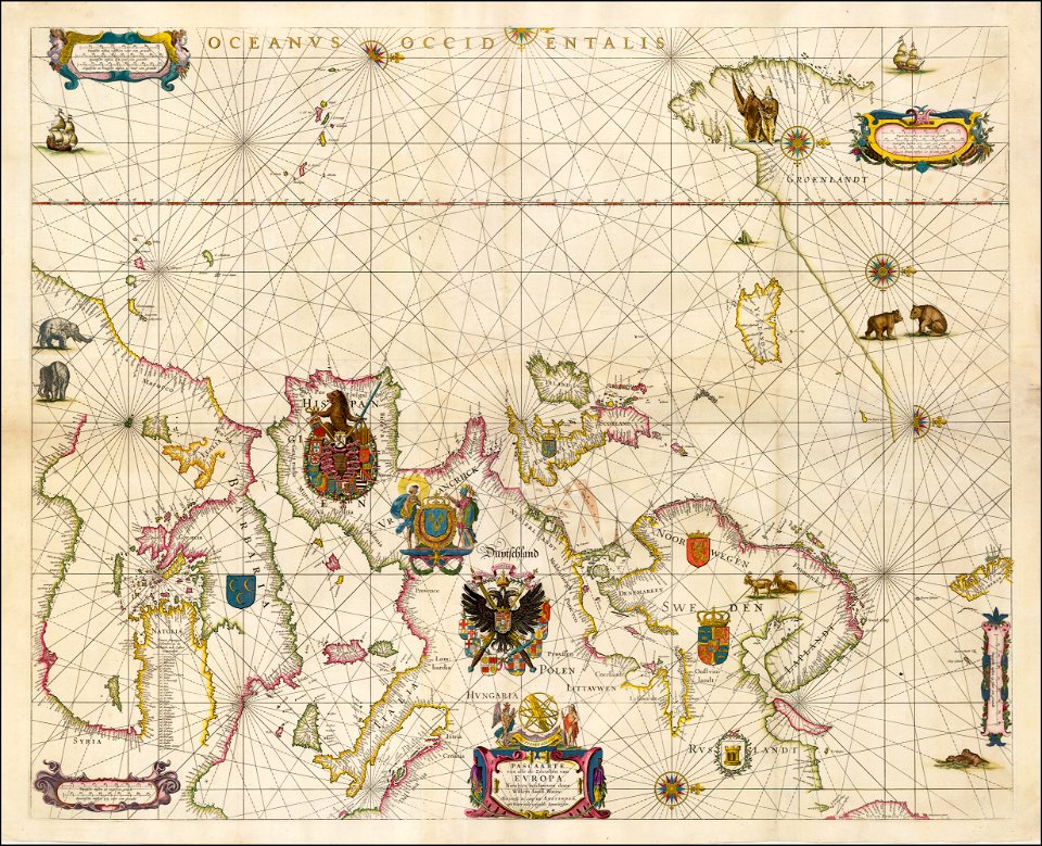 1620 0 Europa Blaeu Rare