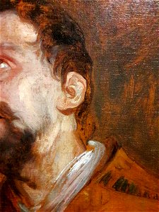 Dyck Study of a Saint (detail) 02