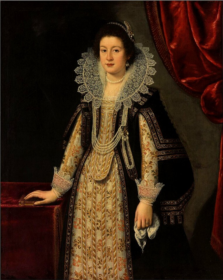 Justus Sustermans - Portrait of Maria Maddalena of Austria