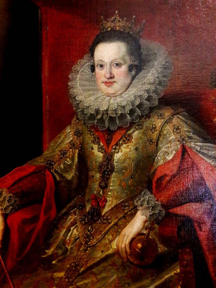 Soutman Constance of Austria in coronation robes (detail) 01