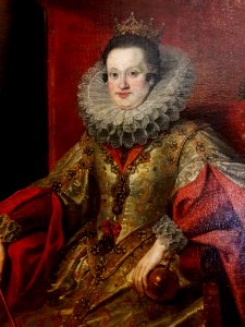 Soutman Constance of Austria in coronation robes (detail) 01