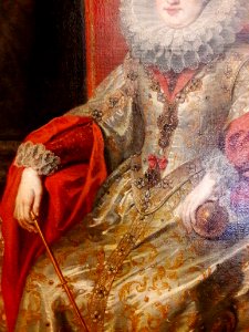 Soutman Constance of Austria in coronation robes (detail) 04