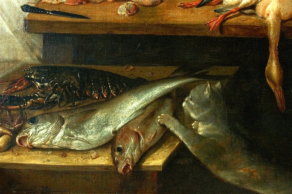 Matham Kitchen scene (detail) 01