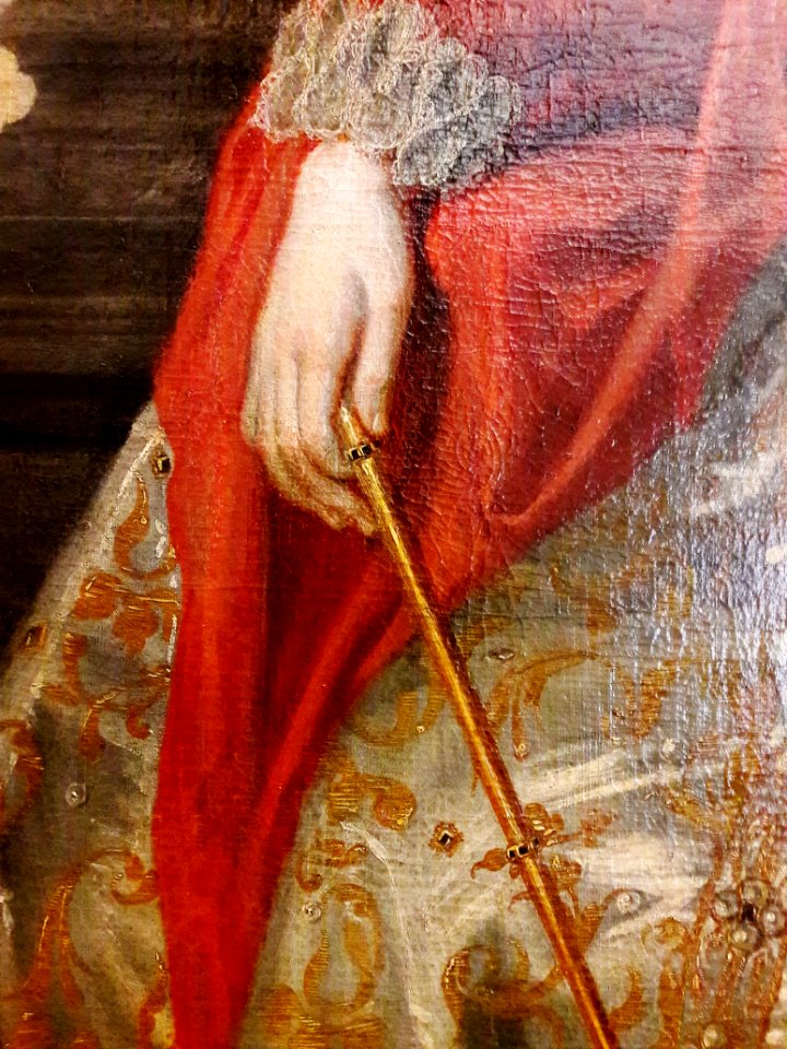 Soutman Constance of Austria in coronation robes (detail) 10