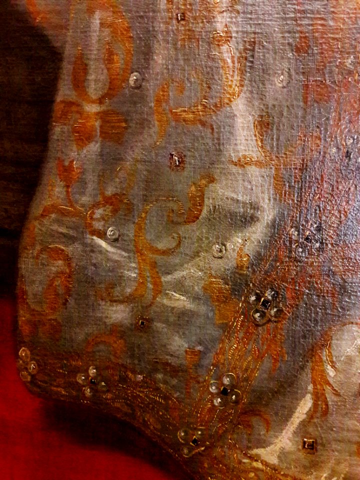 Soutman Constance of Austria in coronation robes (detail) 13