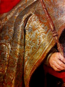 Soutman Sigismund III Vasa in coronation robes (detail) 06