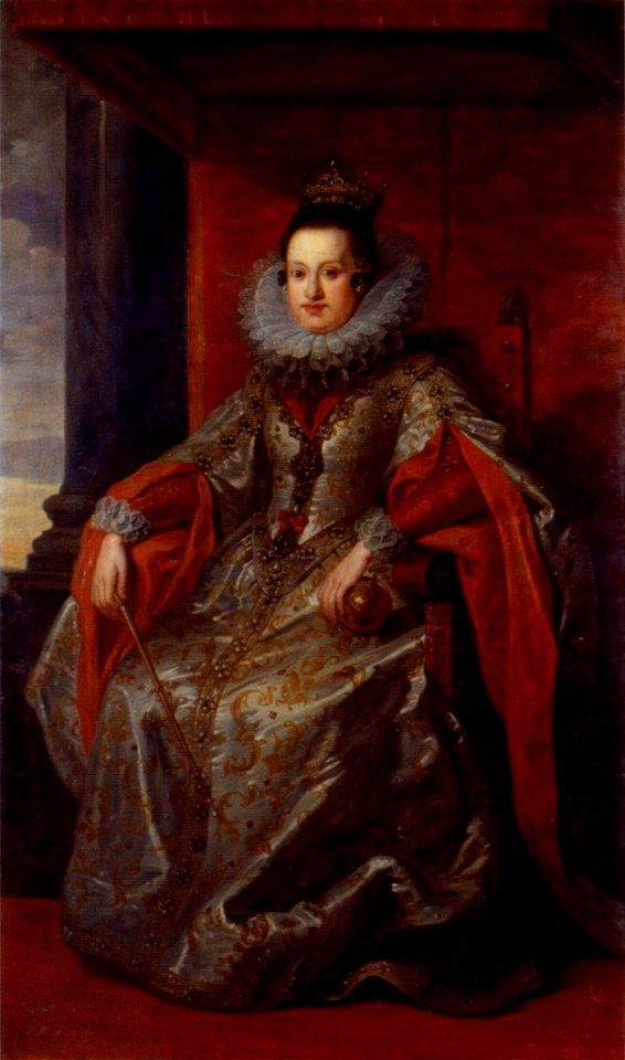 Anonymous Constance of Austria in coronation robes